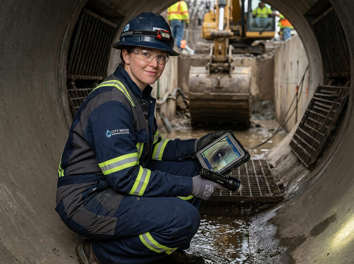 Sewer Line Inspection & Replacement in Hallsville